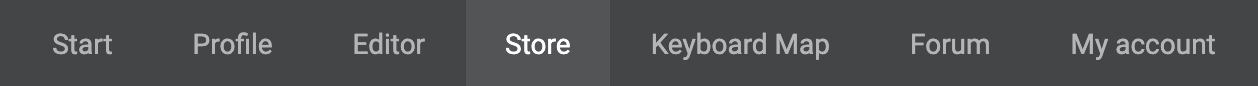 SoundFlow Store Navigation